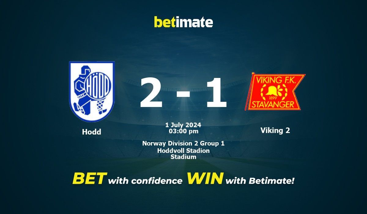 Viking II vs Hodd » Odds, Scores, Picks & Predictions