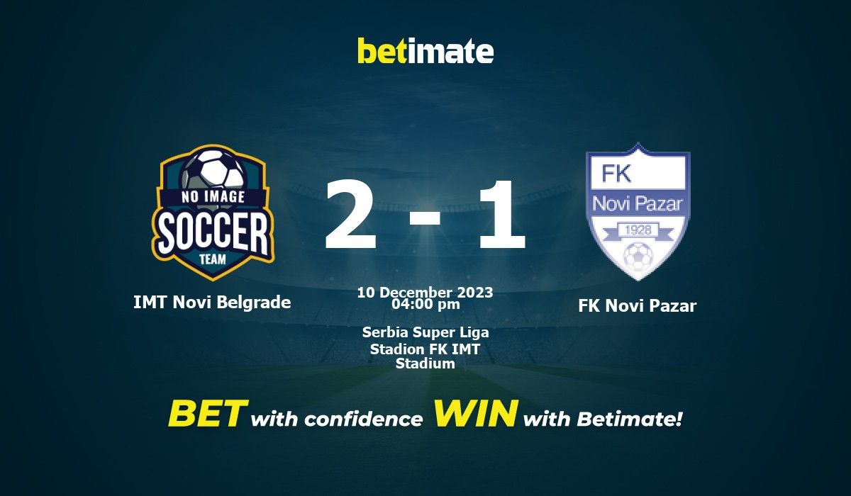 FK IMT Novi Beograde vs Subotica 24/11/2023 16:00 Football Events & Result