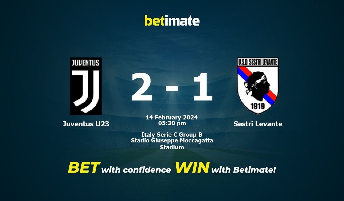 Juventus U23 vs Sestri Levante Prediction Odds Betting Tips 02