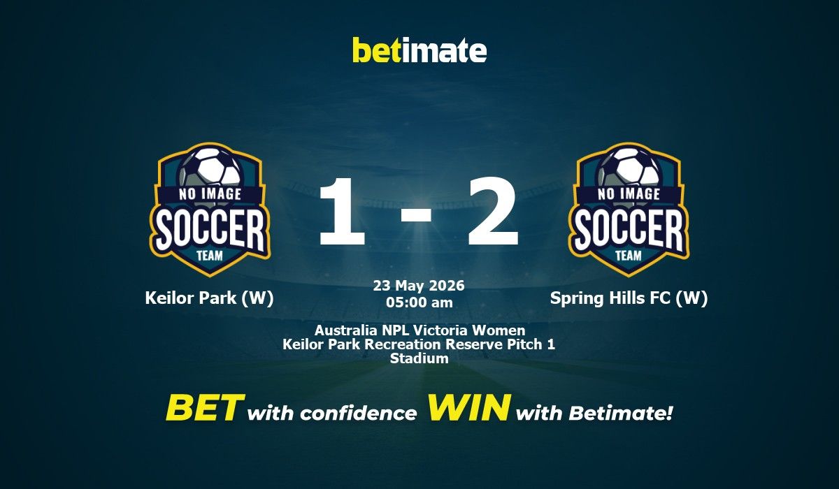 Keilor Park (W) vs Spring Hills FC (W) Prediction, Odds & Betting Tips ...