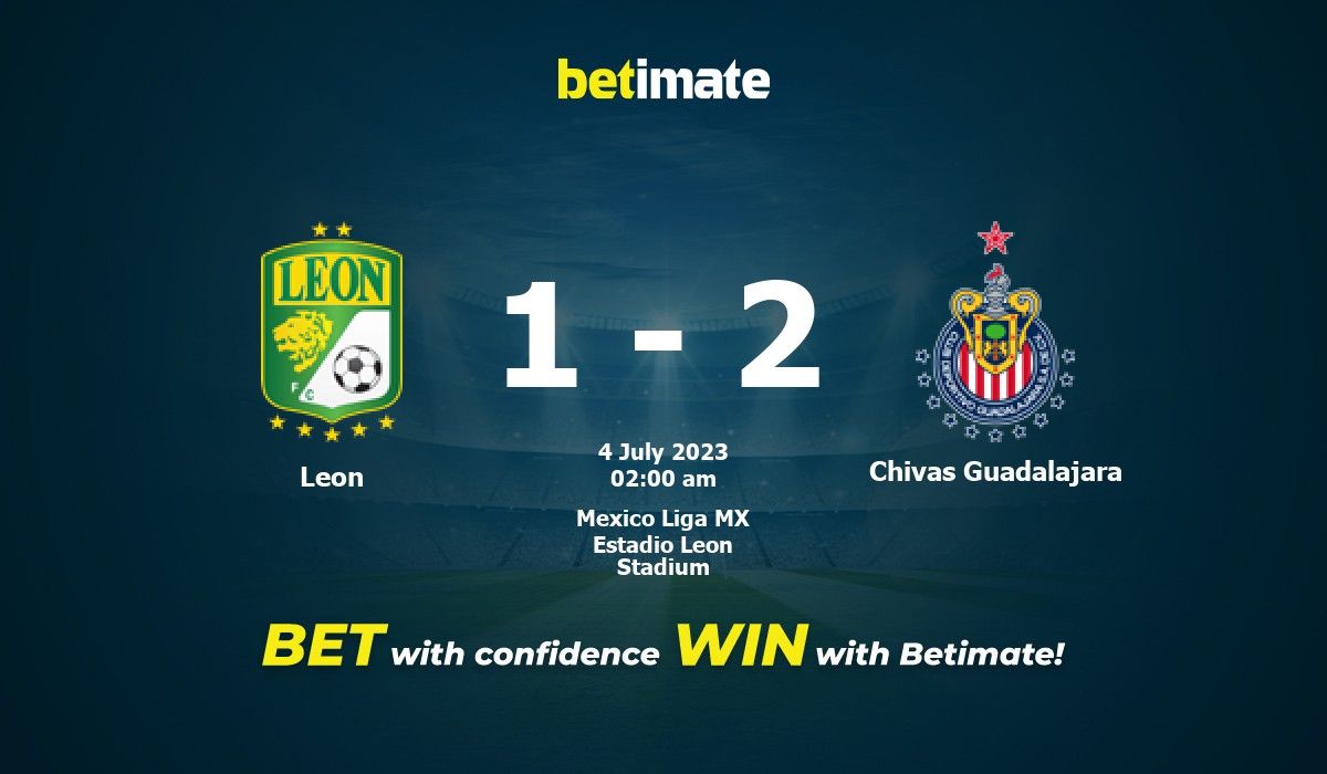 Club leon vs 2025 guadalajara chivas h2h