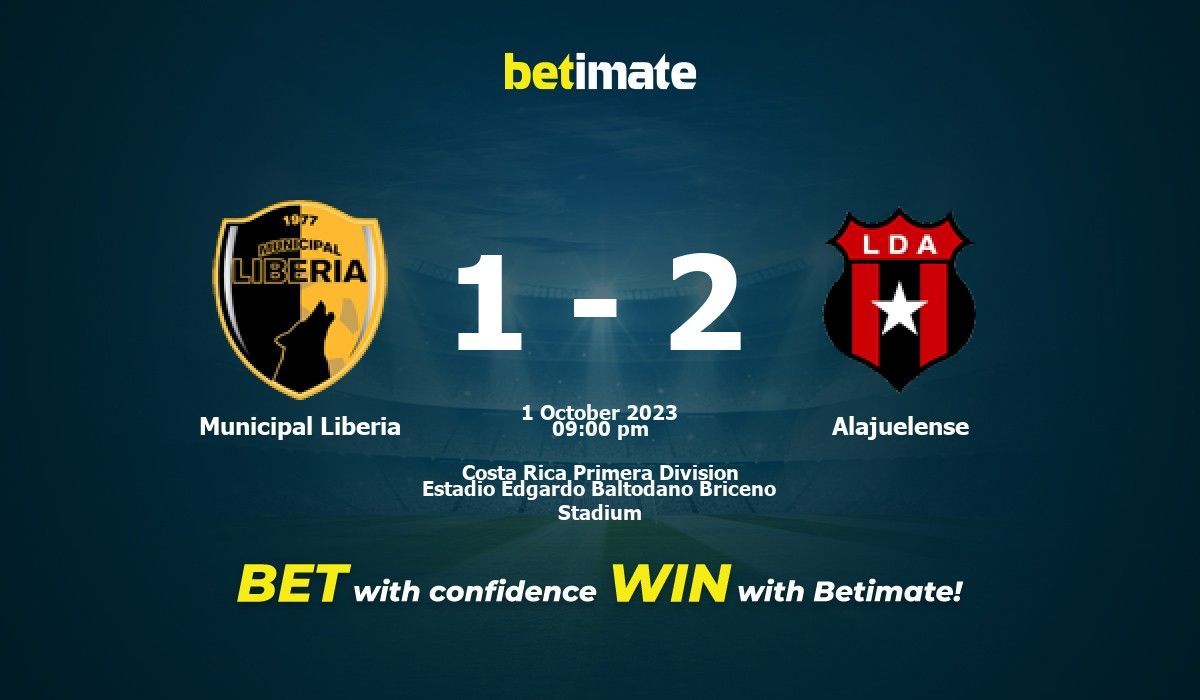 AD Municipal Liberia vs Municipal Grecia - live score, predicted lineups  and H2H stats