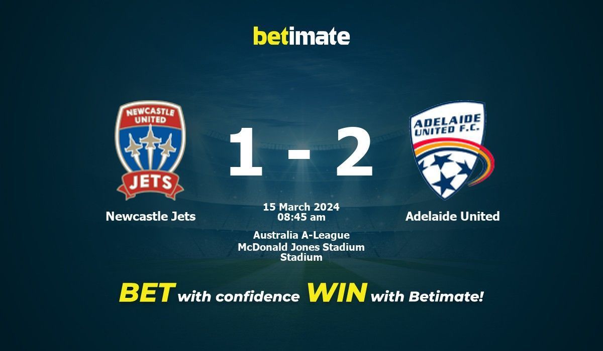 Newcastle jets 2025 adelaide united h2h