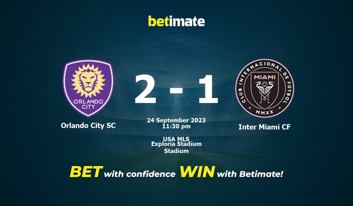 Inter Miami vs Orlando City SC prediction, odds, pick, how to watch –  8/2/2023