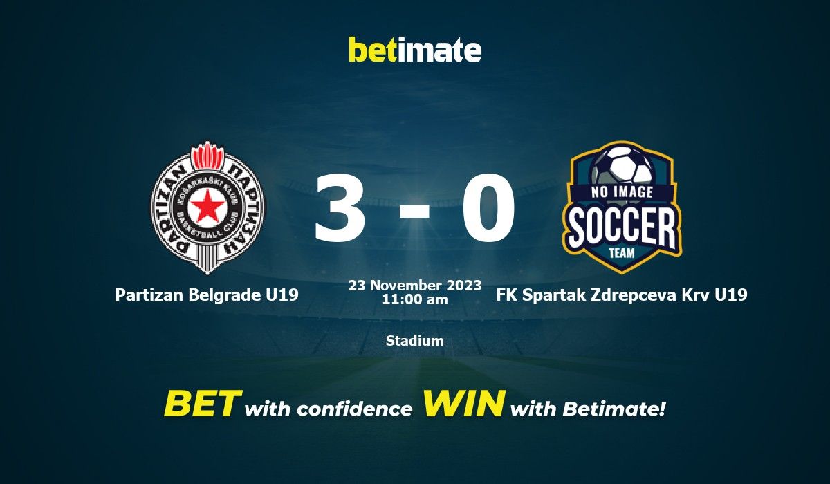 Radnicki Nis vs FK Spartak Zdrepceva Krv» Predictions, Odds, Live Score &  Stats
