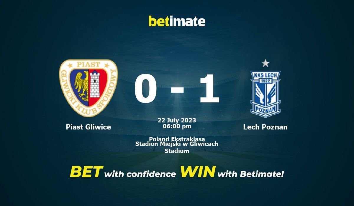 Bate borisov v 2025 piast gliwice h2h