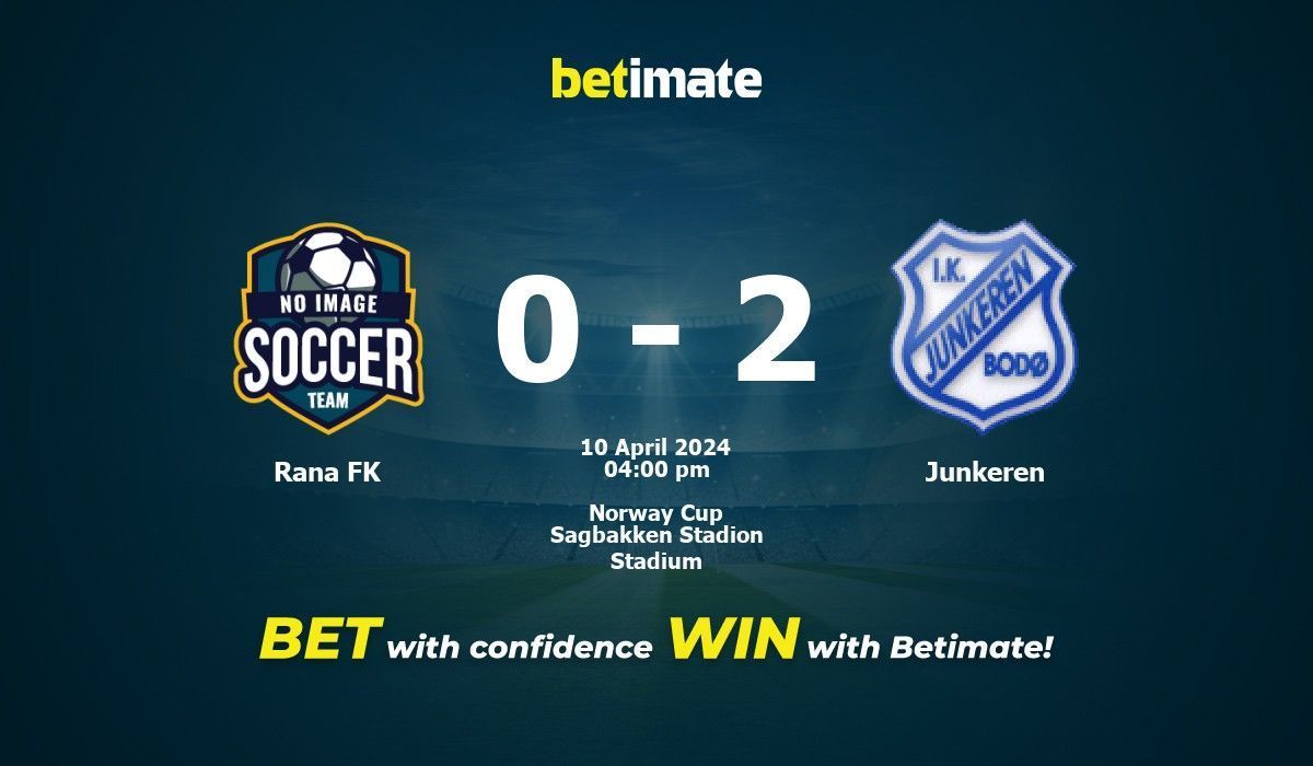 Rana FK vs Junkeren Prediction, Odds & Betting Tips 04/10/2024