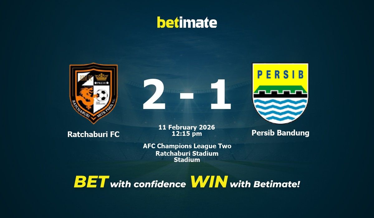 Persib Vs Ratchaburi Fc Ratchaburi FC vs Persib Bandung Prediction, Odds & Betting Tips 02/11/2026