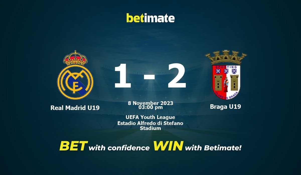 Braga 1-2 Real Madrid: Goals and highlights - Champions League 23/24