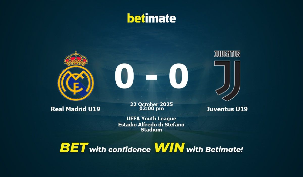 Real Madrid U19 Vs Juventus U19 Prediction Odds Betting Tips 10 22 2025 real-madrid-u19-vs-juventus-u19-prediction-odds-betting-tips-10-22-2025