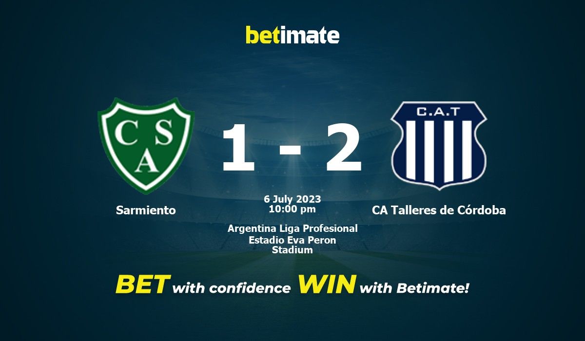 Statistics and results CA Sarmiento De Junin vs CA Platense - (9 July 2023)