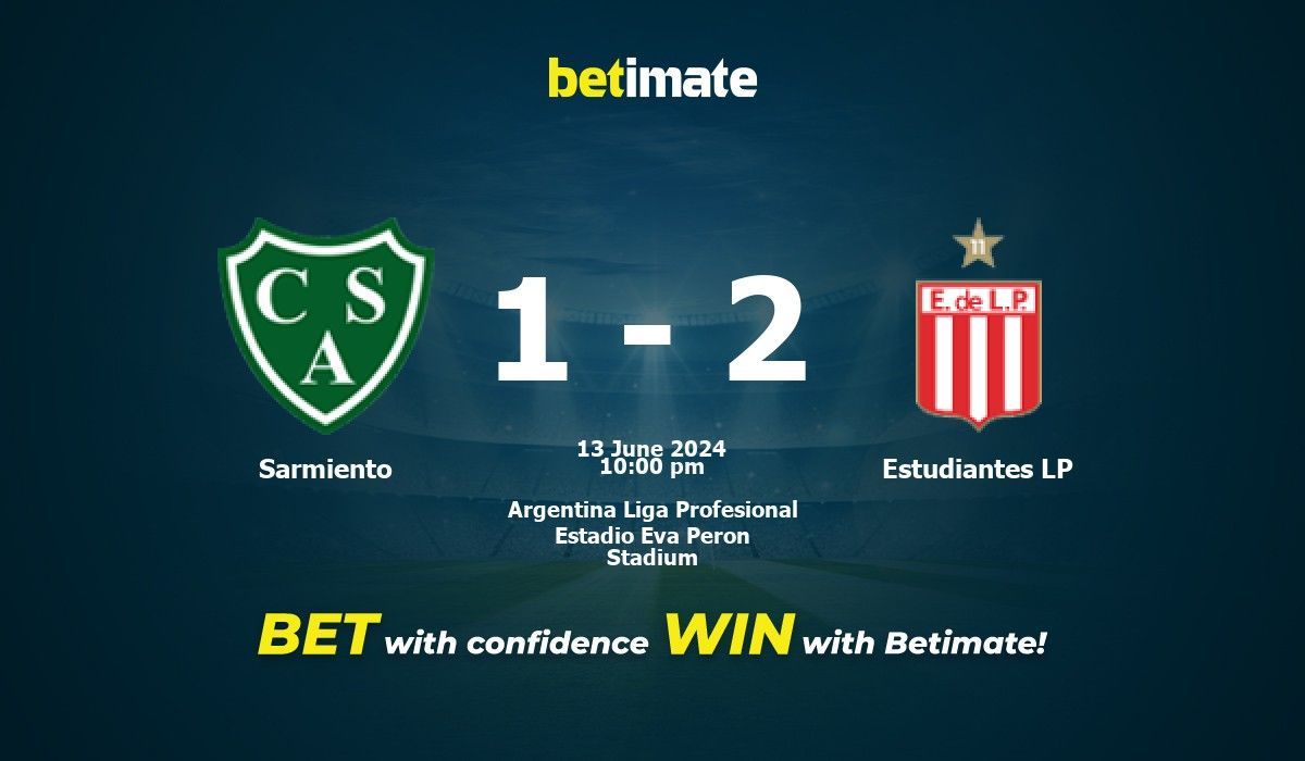 Sarmiento vs Estudiantes prediction, odds & betting tips