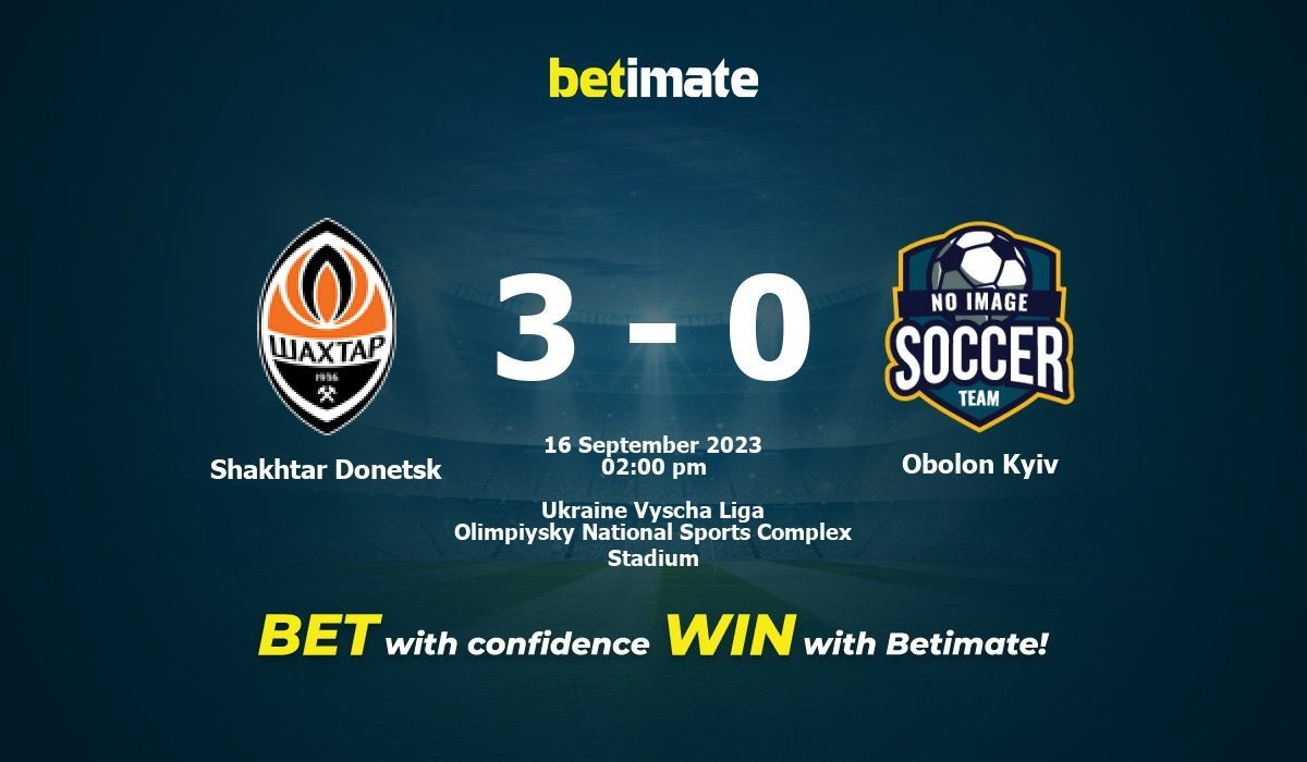 UPL 2023/24: Shakhtar Donetsk Triumphs Over Veres Rivne