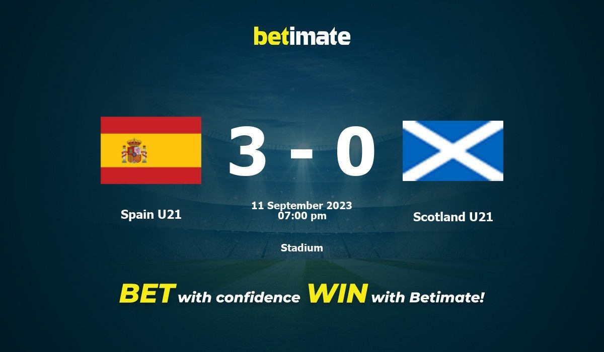 Prognóstico Spain U21 Scotland U21