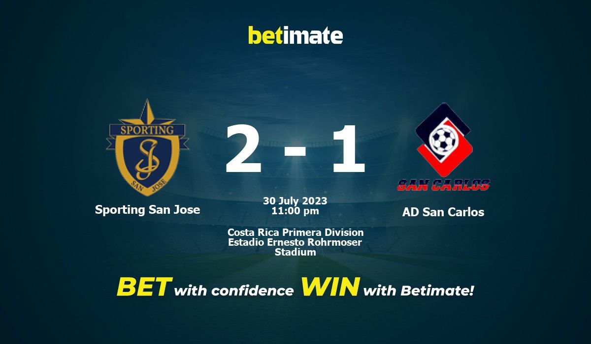 Sporting San Jose vs AD San Carlos Prediction, Odds & Betting Tips 07