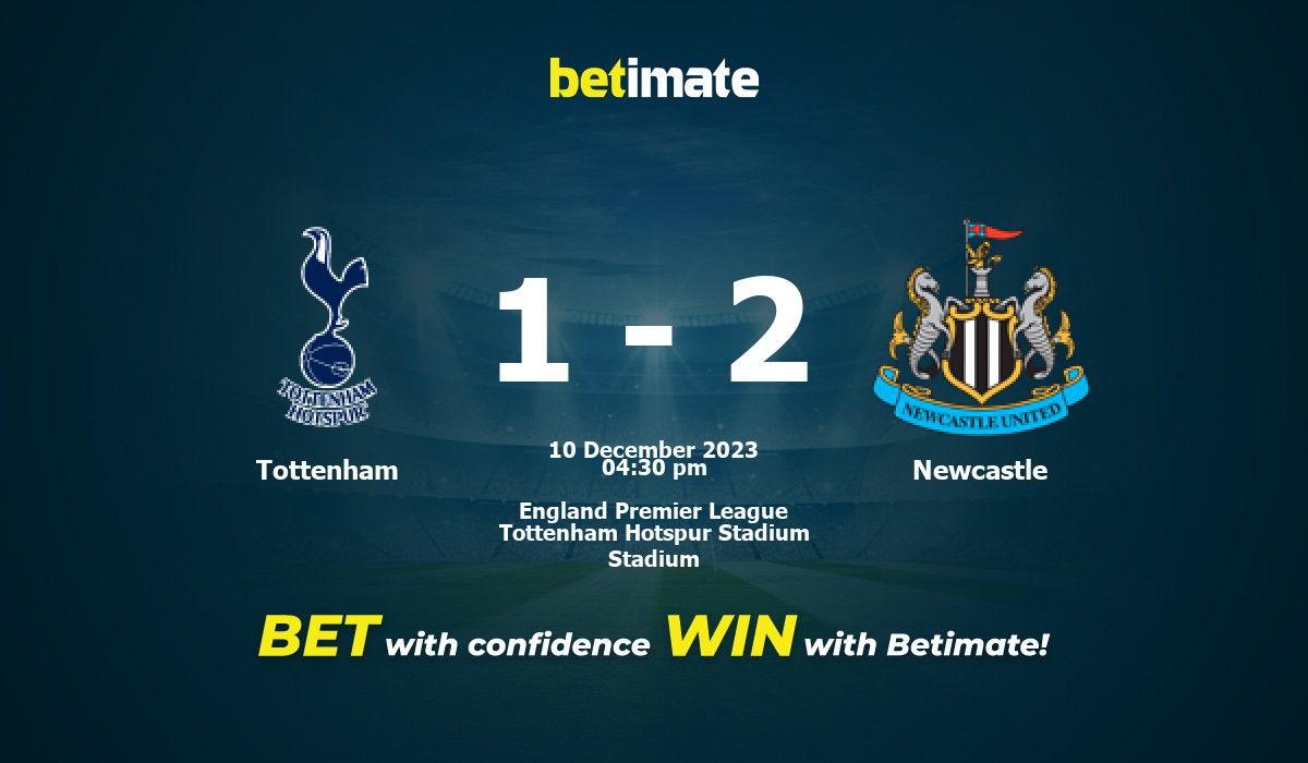 40/1 boost: Newcastle to win vs Tottenham and BTTS on Parimatch
