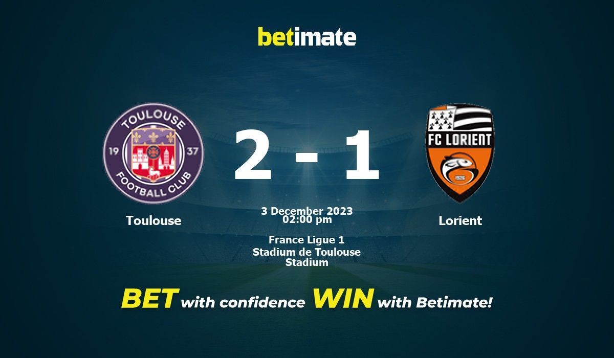 Toulouse vs Lorient Prediction, Odds & Betting Tips 12/03/2023