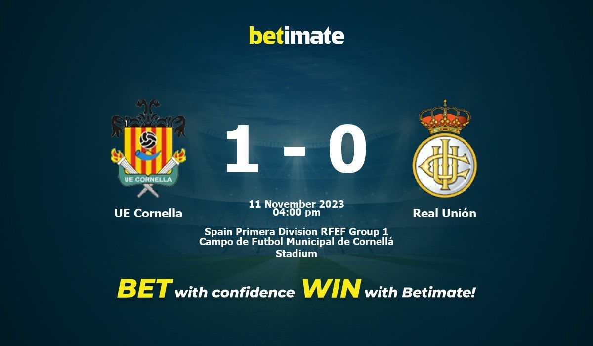 Ue cornellà - real unión