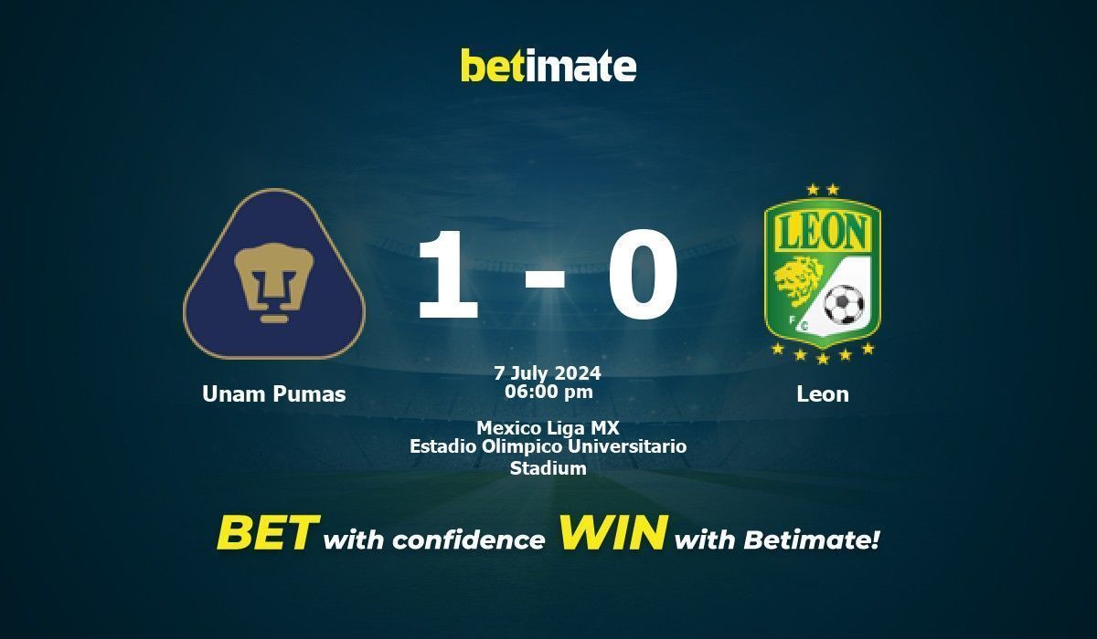 pumas unam vs león