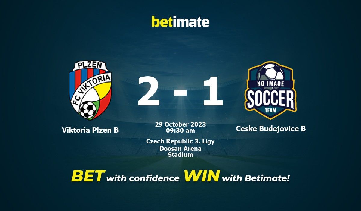 Ceske Budejovice B vs Slavia Prague B Prediction, Odds & Betting