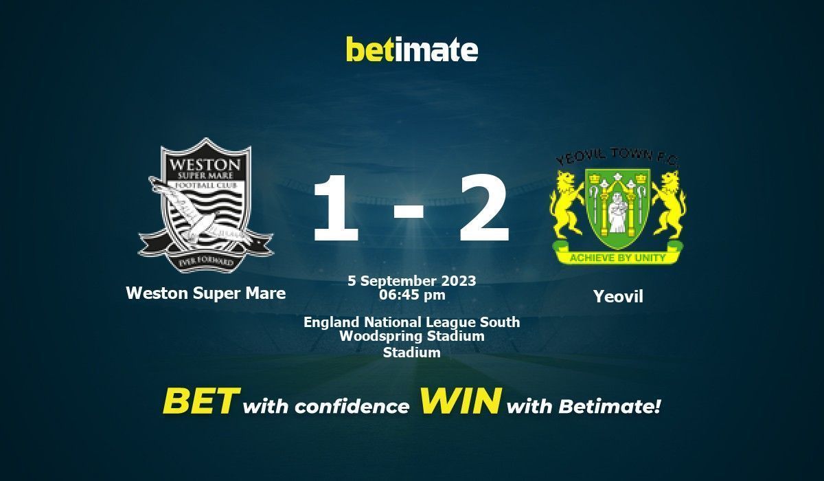 Weston Super Mare vs Yeovil Prediction, Odds & Betting Tips 09/05/2023