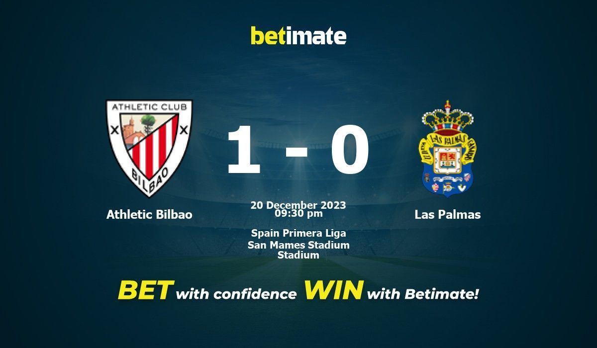 Bilbao vs las palmas pronostico