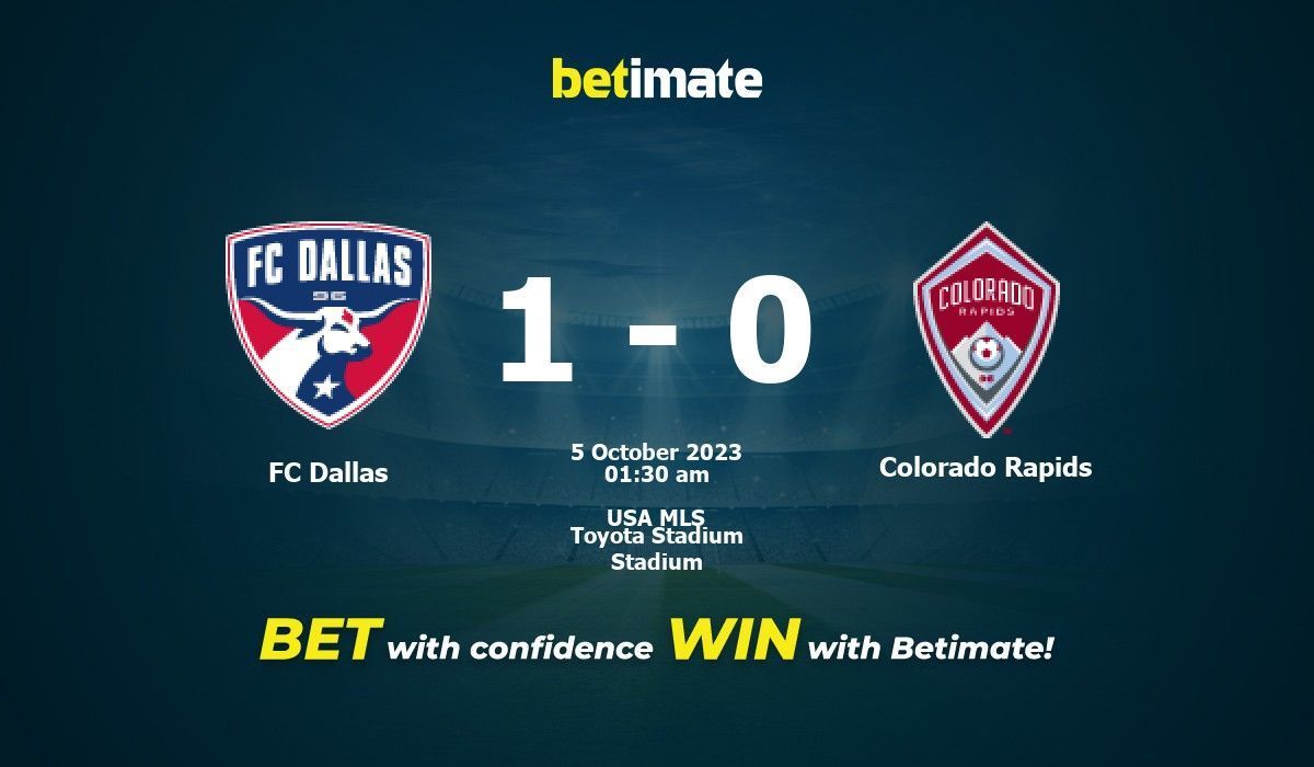 FC Dallas vs Colorado Rapids Prédiction, cotes et conseils de paris 05