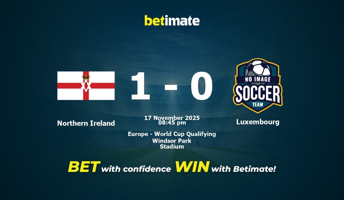 Irlande du Nord-Luxembourg | Groupe | European Qualifiers