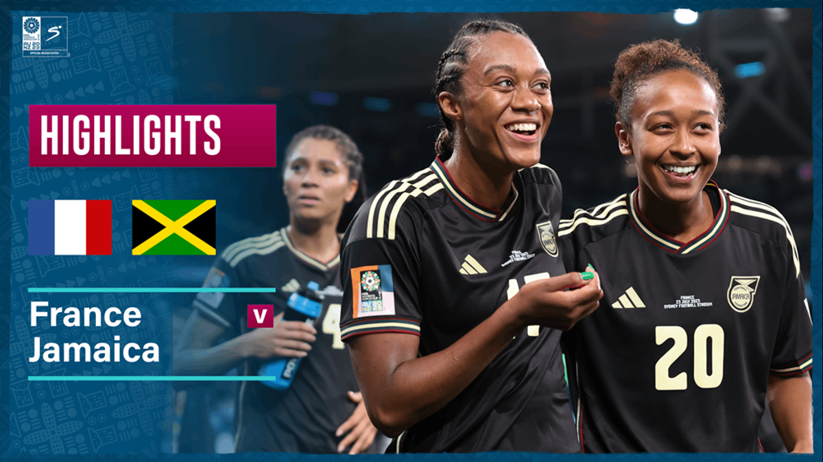 Francia Femenino vs Jamaica Femenino marcador, resultado (Video Copa
