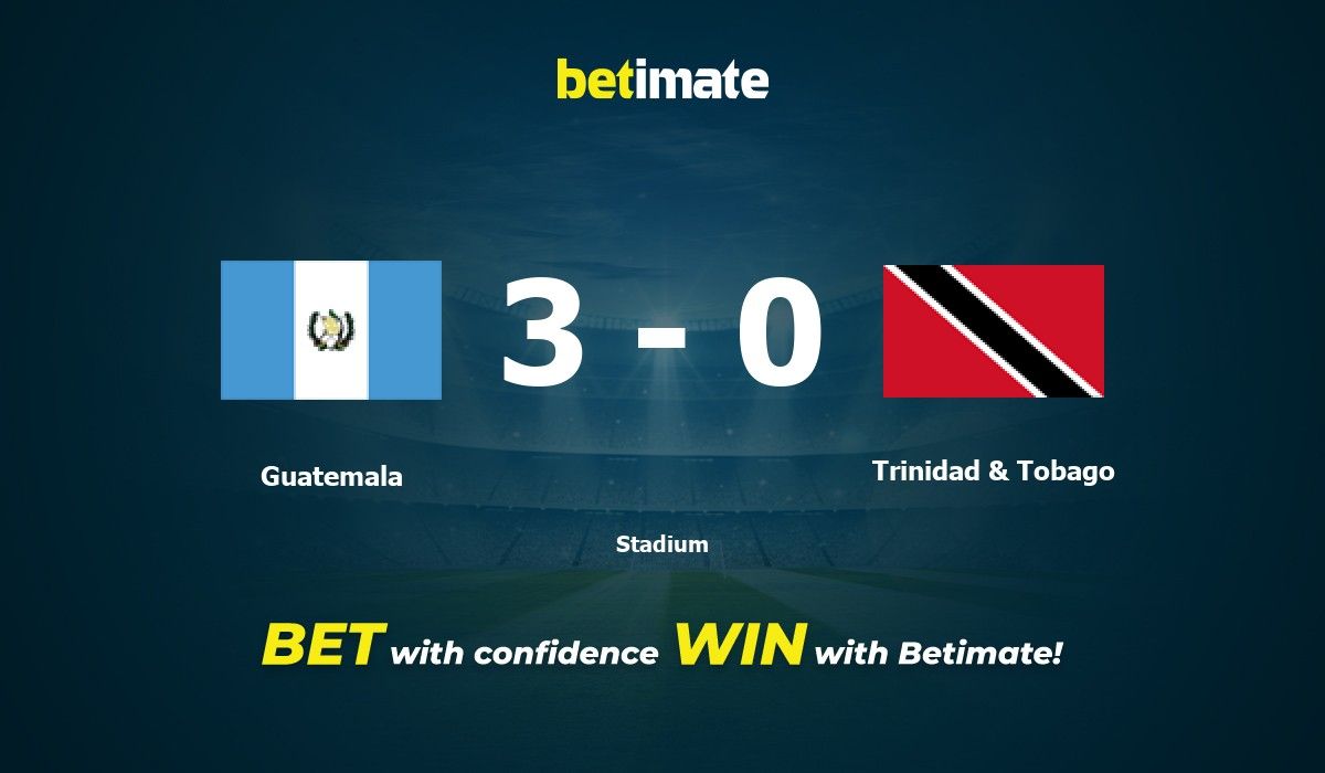 Guatemala vs Trinidad & Tobago Forudsigelse, odds og væddemål 06/11/2023