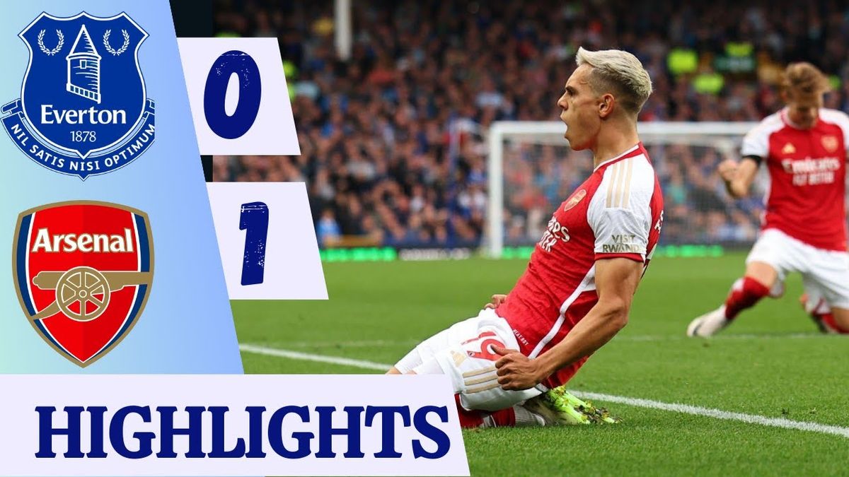 HIGHLIGHTS and GOALS Everton vs Arsenal (0-1, England Premier League)