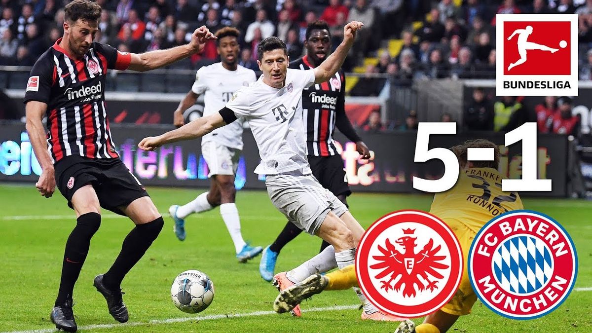 HIGHLIGHTS & GOALS Frankfurt vs Bayern Munich (51, Germany Bundesliga I) HIGHLIGHTS & GOALS Frankfurt vs Bayern Munich (51, Germany Bundesliga I)