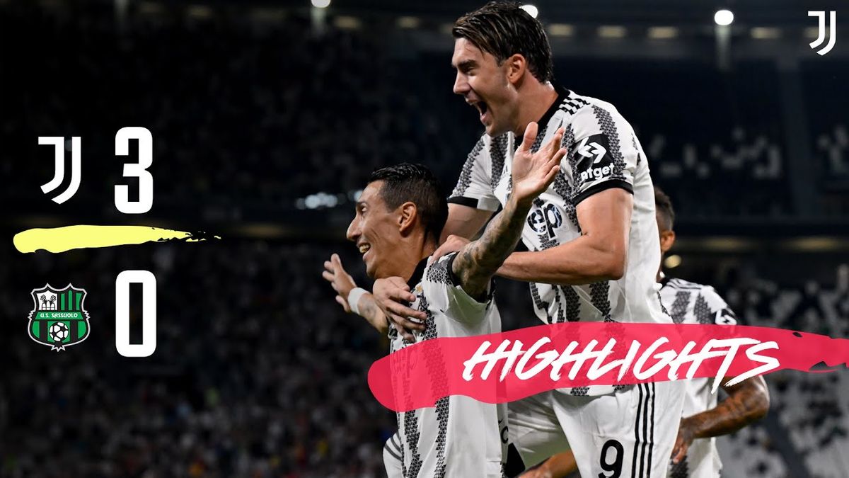 HIGHLIGHTS & GOALS Juventus vs Sassuolo (3-0, Italy Serie A)