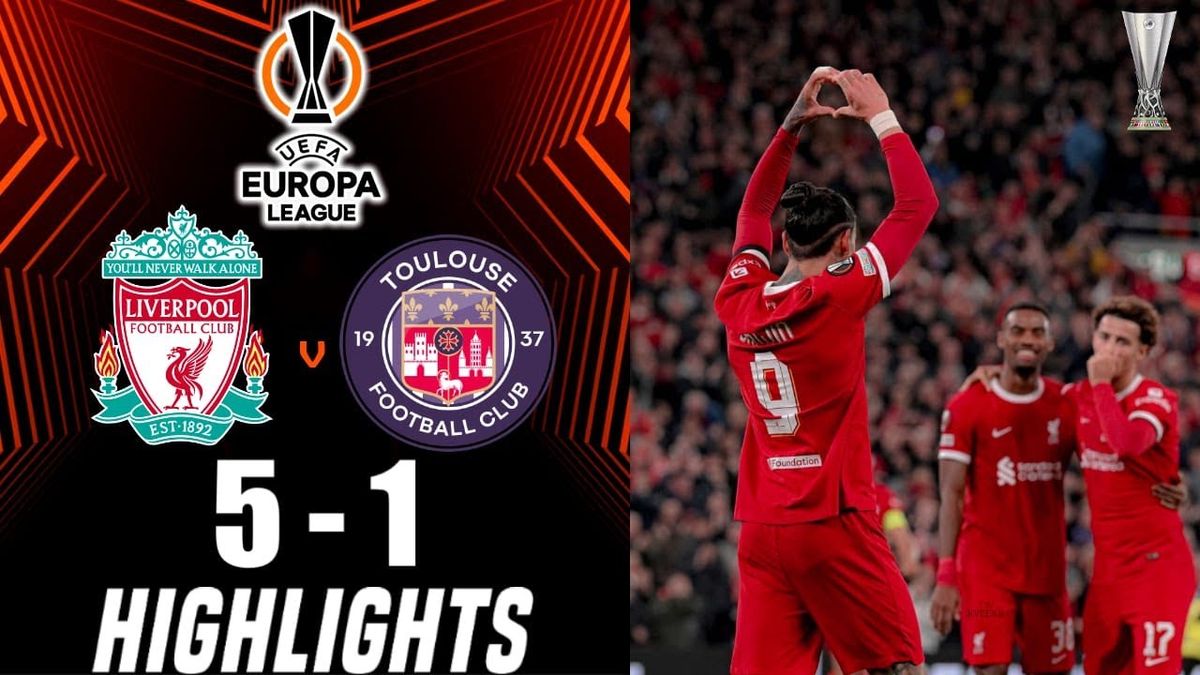 HIGHLIGHTS & GOALS Liverpool vs Toulouse (51, UEFA Europa League)