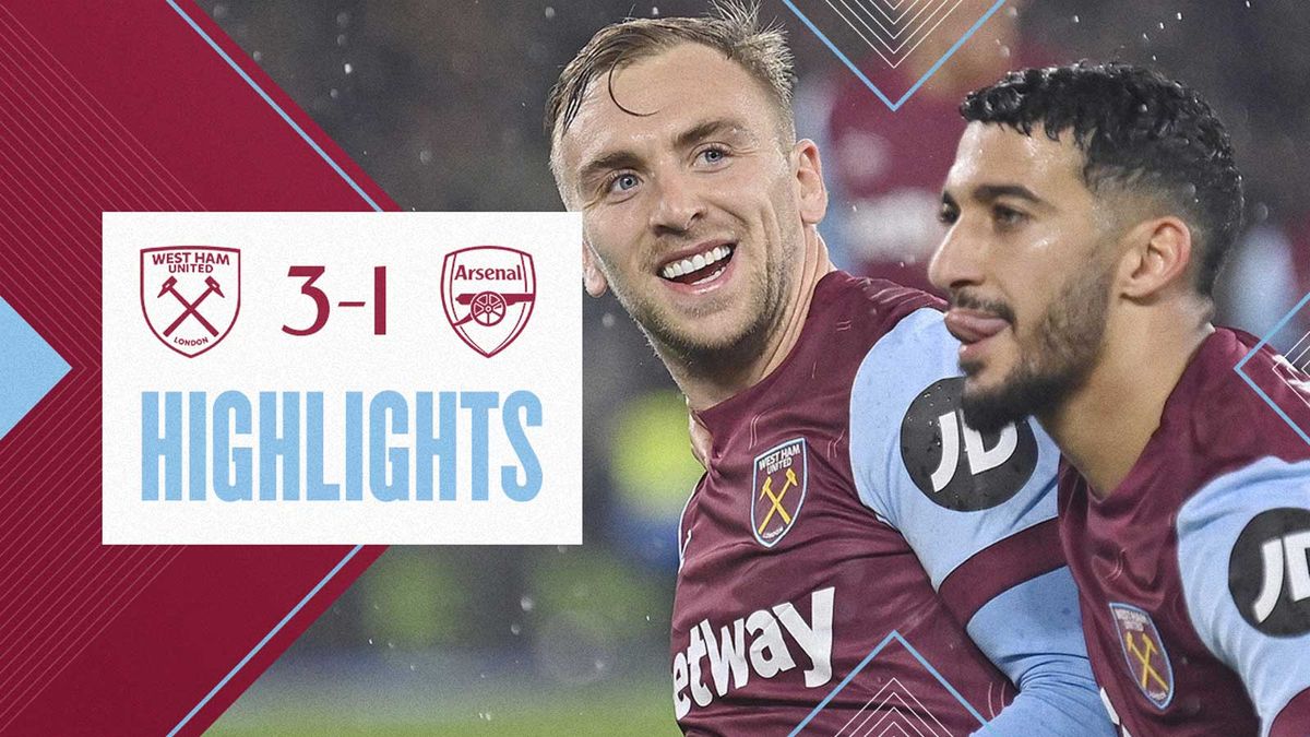 HIGHLIGHTS & GOALS West Ham vs Arsenal (31, England EFL Cup)
