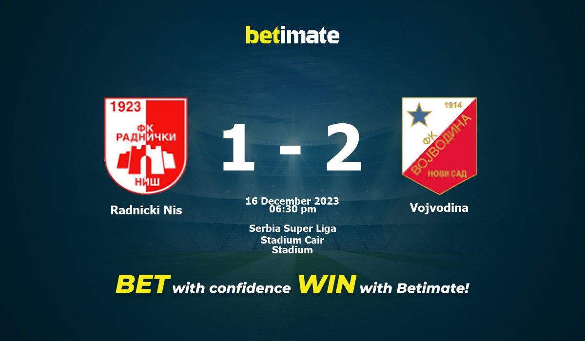 FK Vojvodina Novi Sad 3-2 FK Radnicki Nis :: Highlights :: Videos 