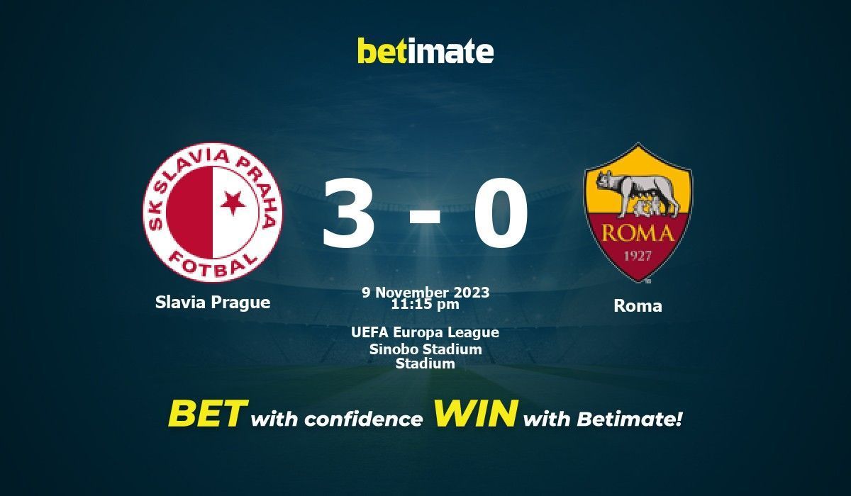 Prediksi Liga Europa: Slavia Praha vs AS Roma, Jadwal, H2H, Live