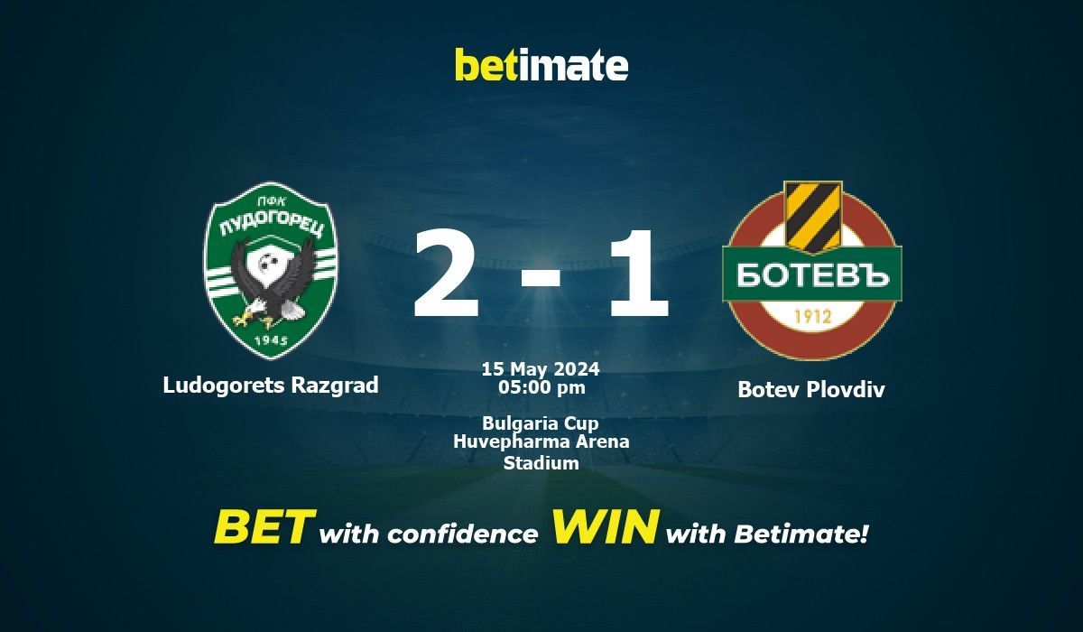 Pronostici, quote e consigli di scommessa Ludogorets Razgrad vs Botev ...