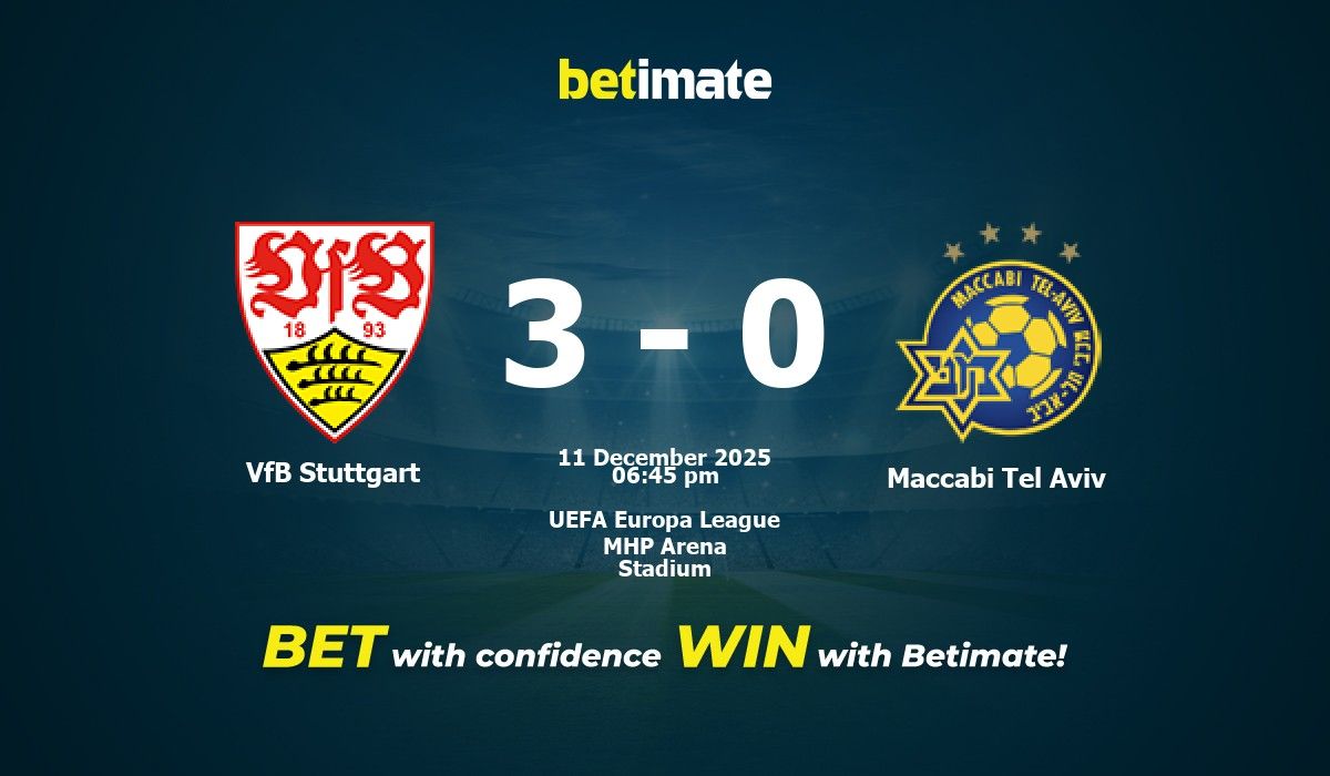 vfb stuttgart vs m tel aviv