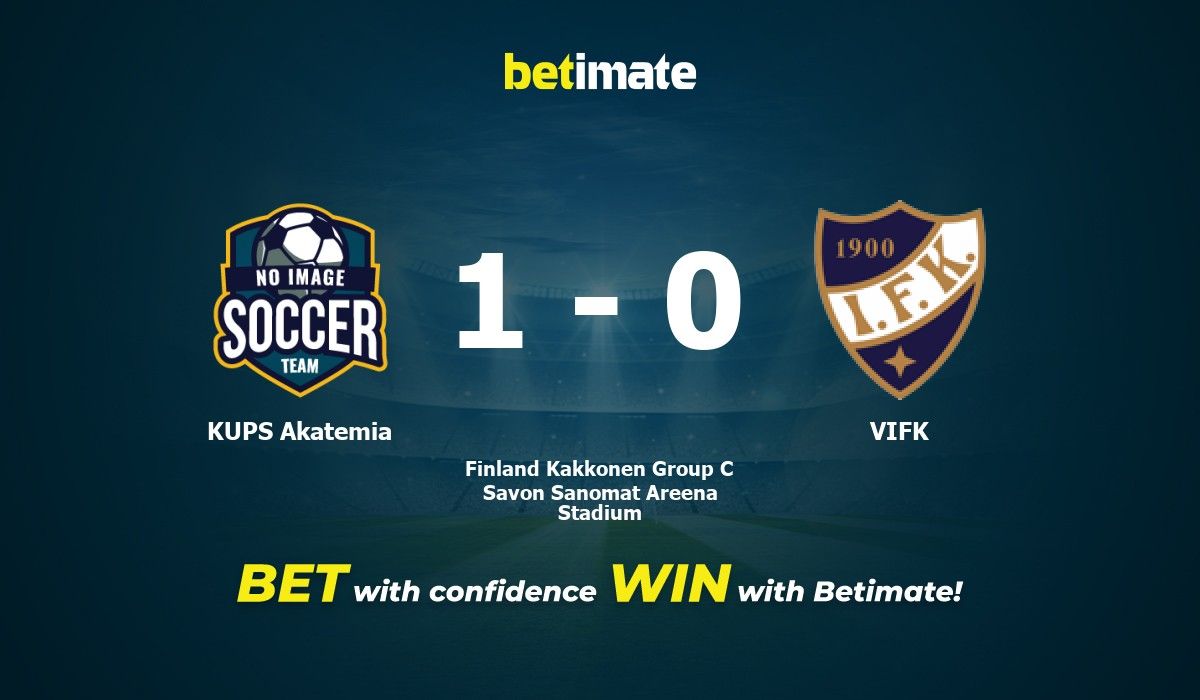 KUPS Akatemia vs VIFK Prediction, Odds & Betting Tips 06/10/2023