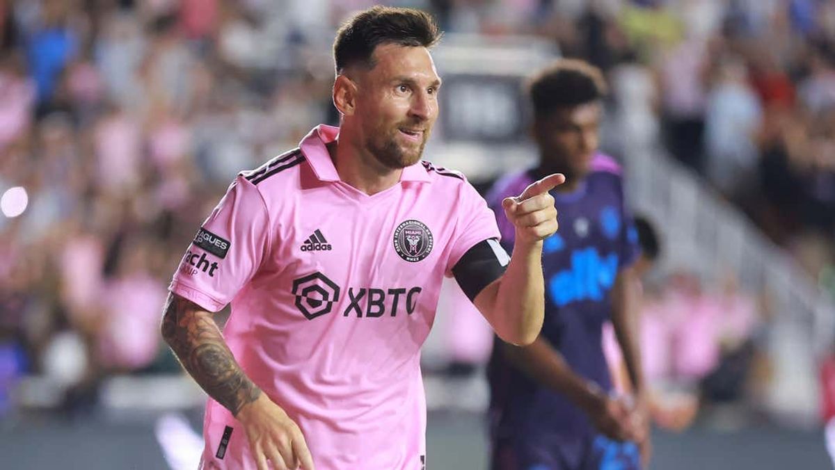 Messi volleys Inter Miami into Leagues Cup last 16 with two goals against  Orlando