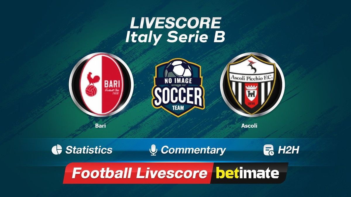 Bari vs Modena - live score, predicted lineups and H2H stats.