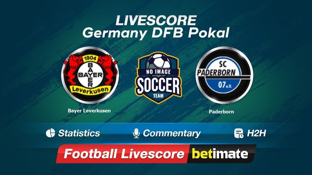 Bayer Leverkusen vs Paderborn livescore 06 Dec 2023 Live football