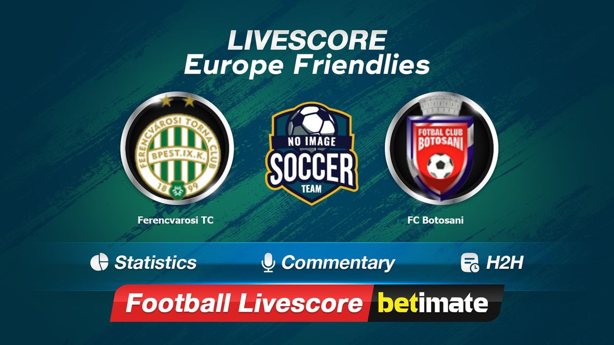 Ferencváros TC vs Újpest live score, H2H and lineups