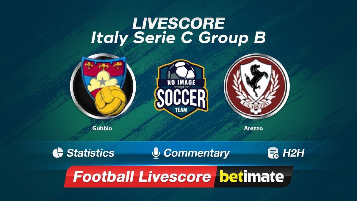 Gubbio vs Arezzo livescore 05 Mar 2024 Live football results 24 7