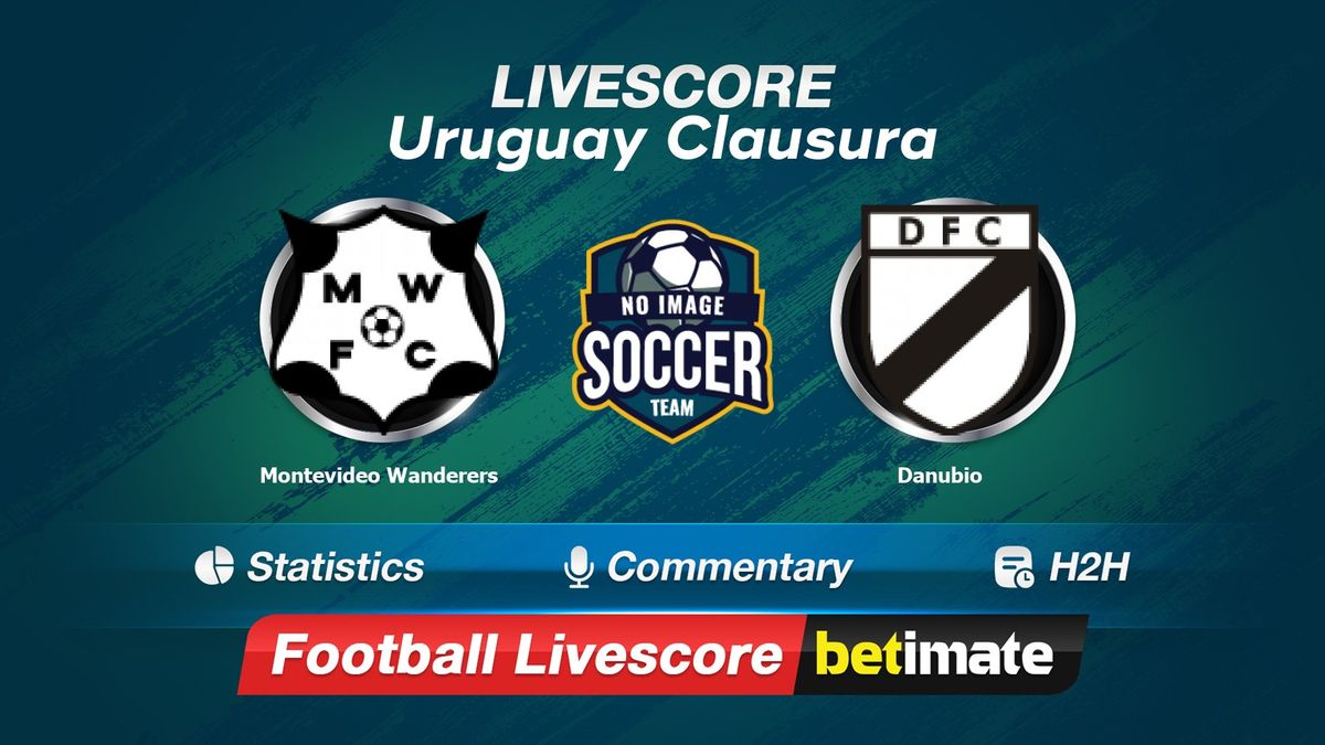 Fénix vs Montevideo Wanderers live score, H2H and lineups