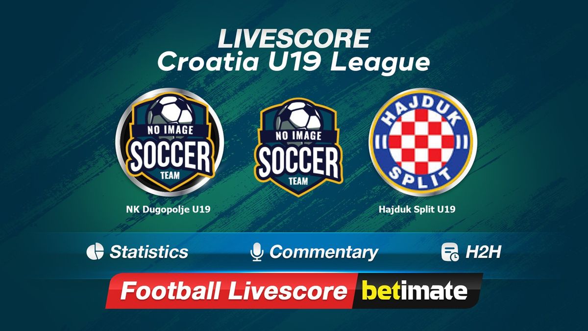 HNK Hajduk Split II vs NK Osijek II live score, H2H and lineups