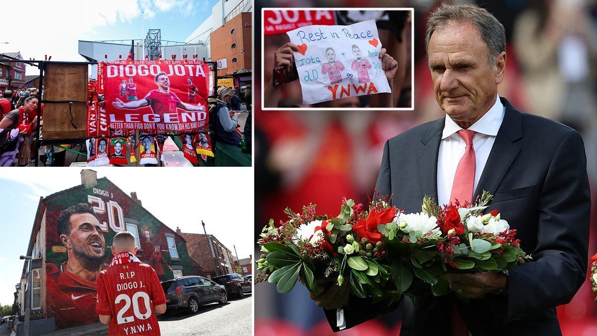 Liverpool Unites at Anfield: Emotional Tribute to Diogo Jota ...