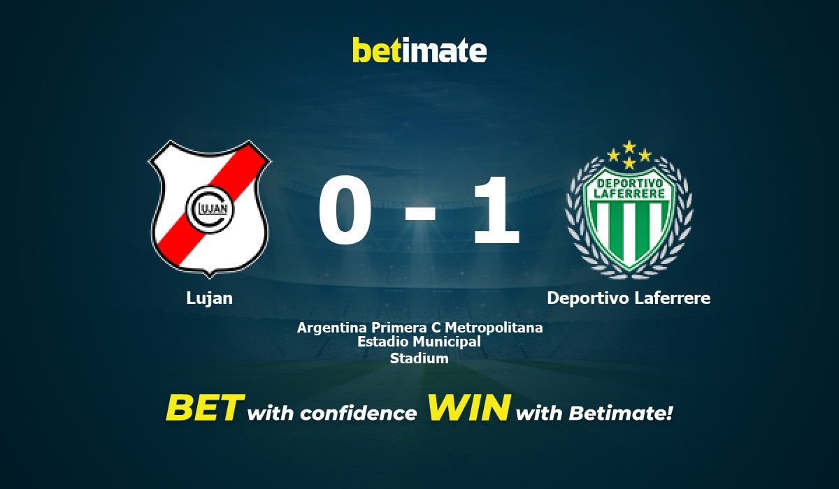 Lujan vs Deportivo Laferrere Prediction, Odds & Betting Tips 06/12