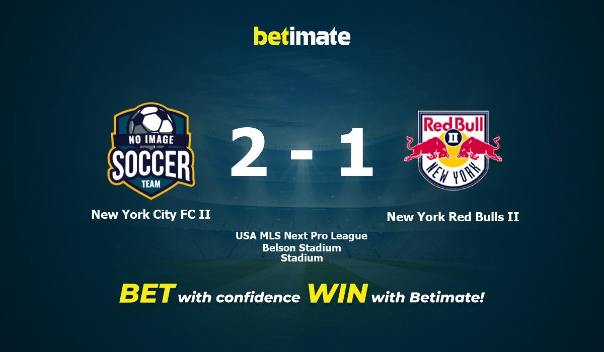 New York City Fc Ii Vs New York Red Bulls Ii Prediction Odds And Betting Tips 06112023